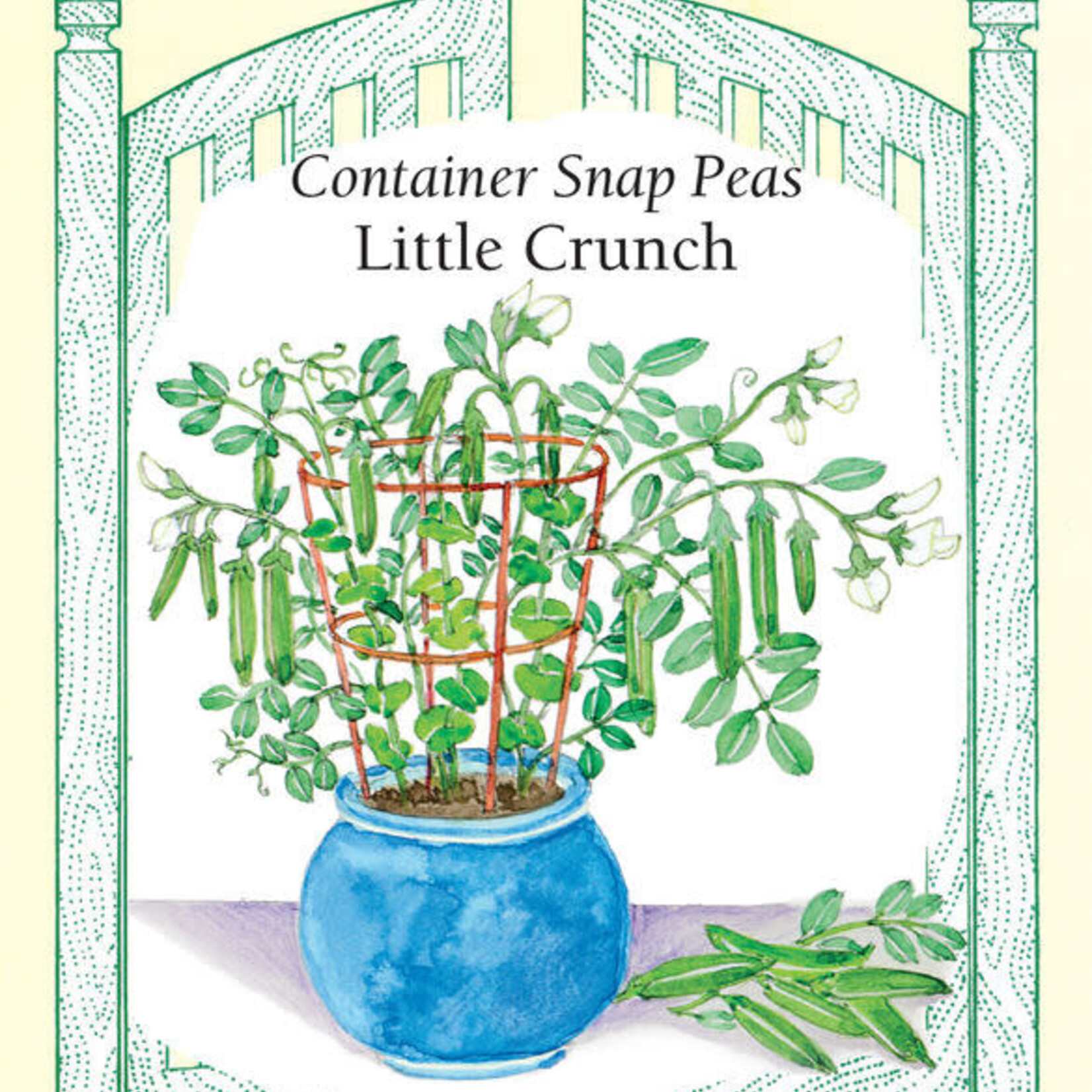 Renee's Peas - Pea Snap Little Crunch Container-np Seeds