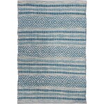 Dhurrie - Fusion Ice Blue - 2' x 3'