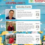 Spring Fiesta | Daniel from Klomp's | Saturday March 23rd at 2:30pm