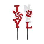 Planter Stake Words-Joy/Noel