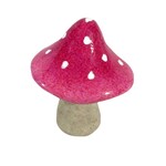 Pink Ceramic Mushroom