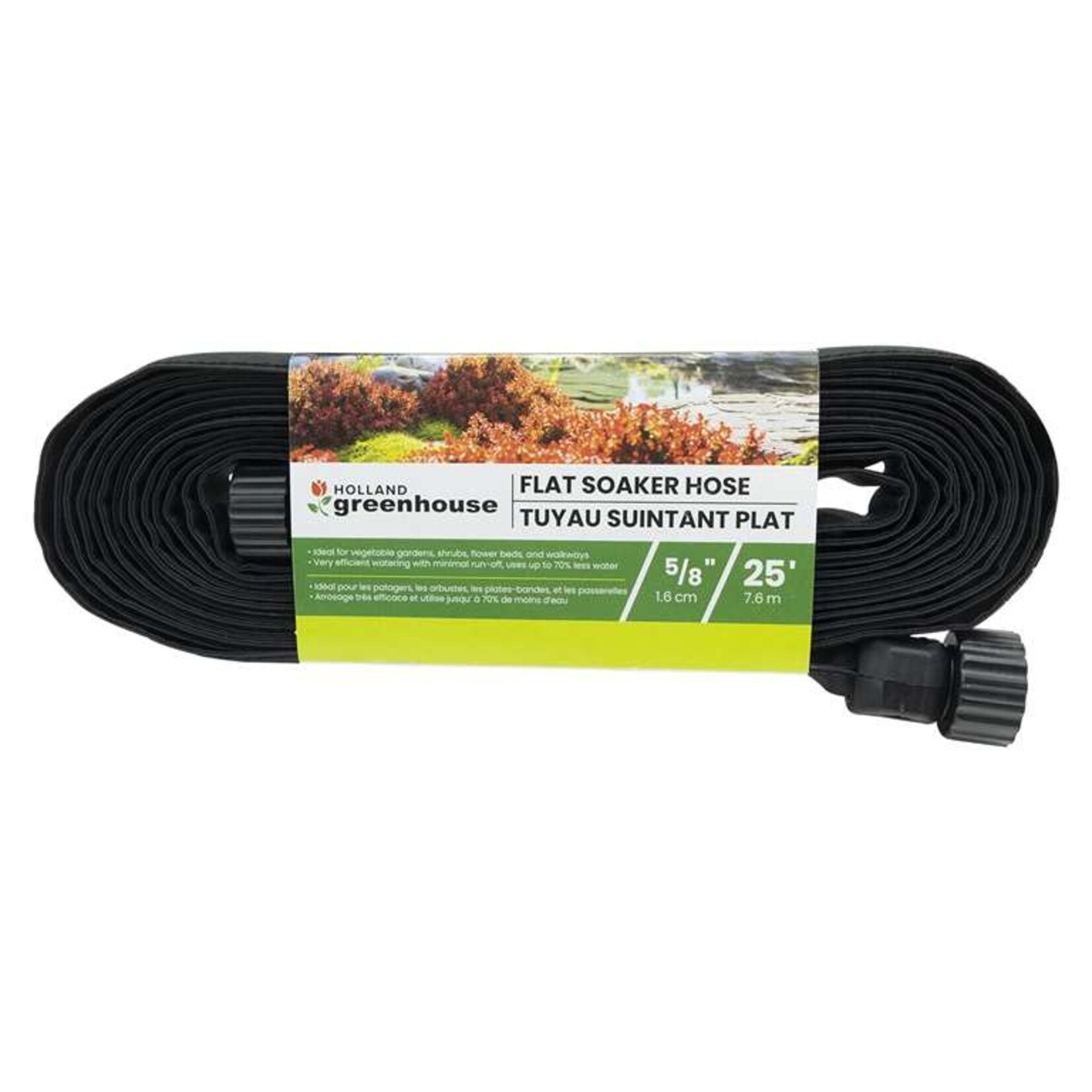 FLAT SOAKER HOSE 5/8" X 25'