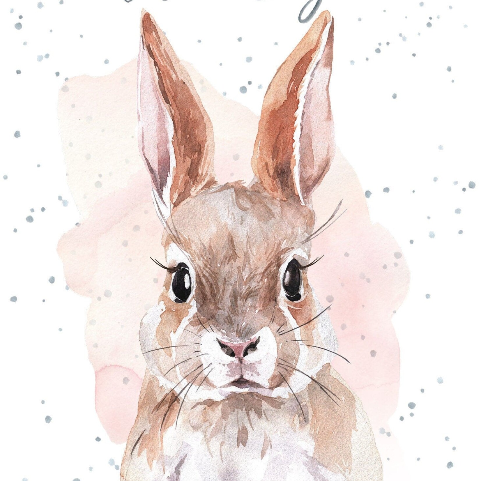 Some bunny thinking of you - Greeting Card