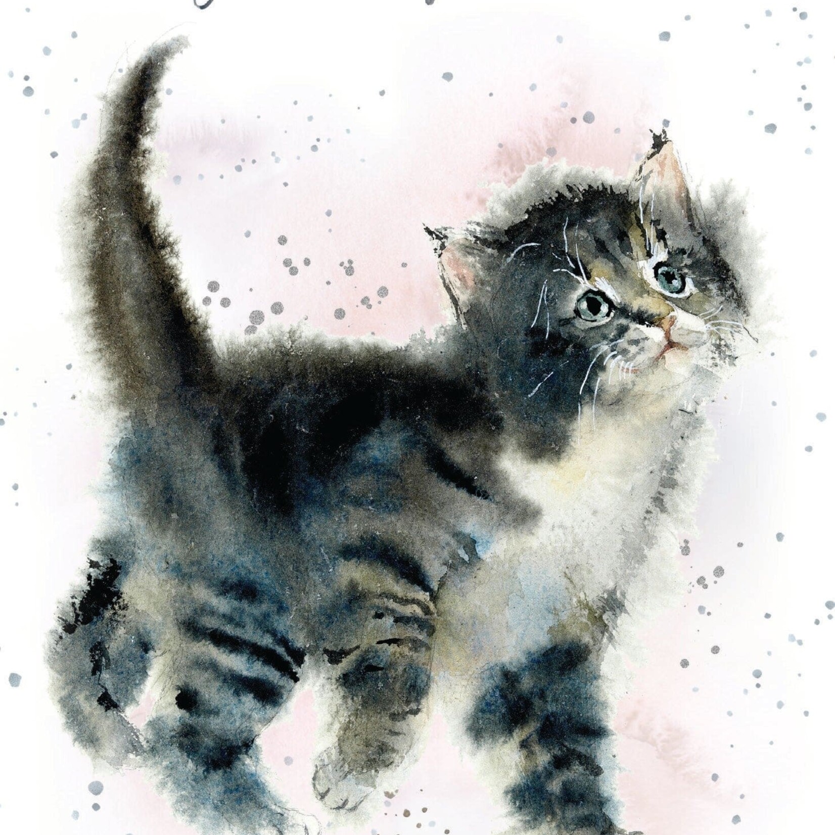 Greeting Card - Here for the cake