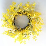 Forsythia Wreath (22"D)