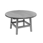 CR Plastics CRP TB01 17" Cocktail Legs - Slate Grey