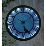 Paradise Solar Clock Outdoor - Bird