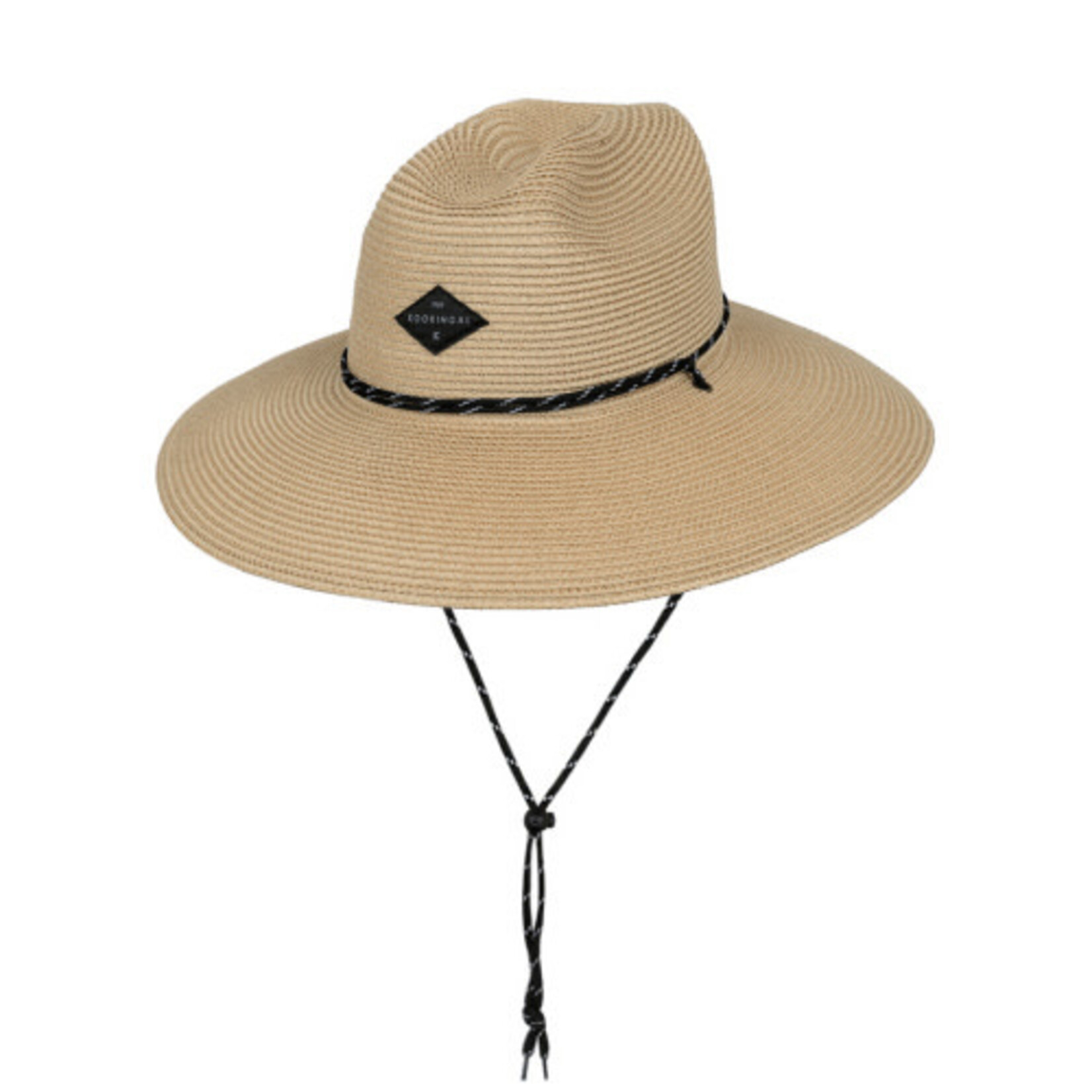 Mens Wide Brim Surf Braid-Islander-Khaki M/L