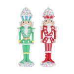 10.5" Red or Green Cupcake Soldier -  2Asst.