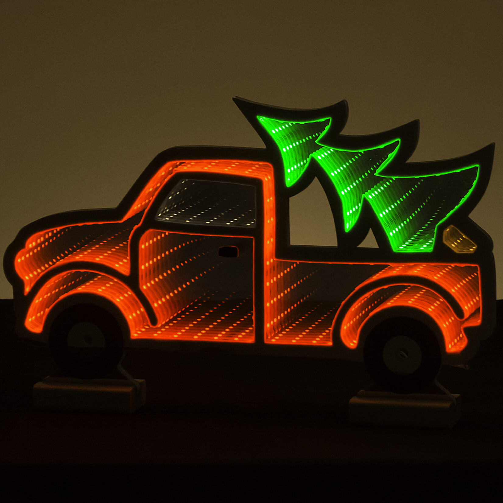 15.5" Red Truck Infinity Light