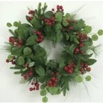 26" D Christmas Wreath w/Berries