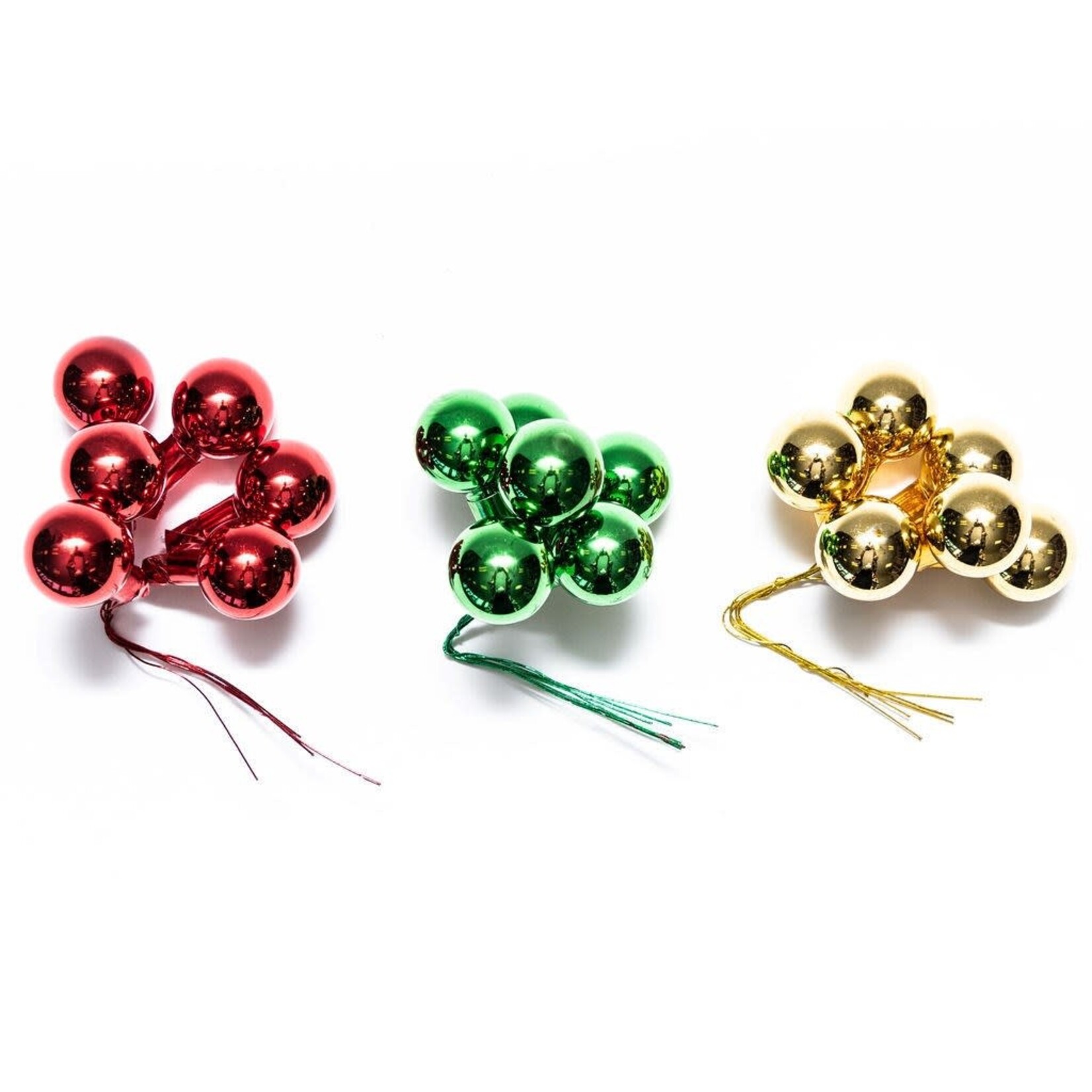 25 mm, Multi-Coloured Shiny Metallic Ball Pick