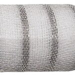 MESH WHITE & SILVER 11" X 30'