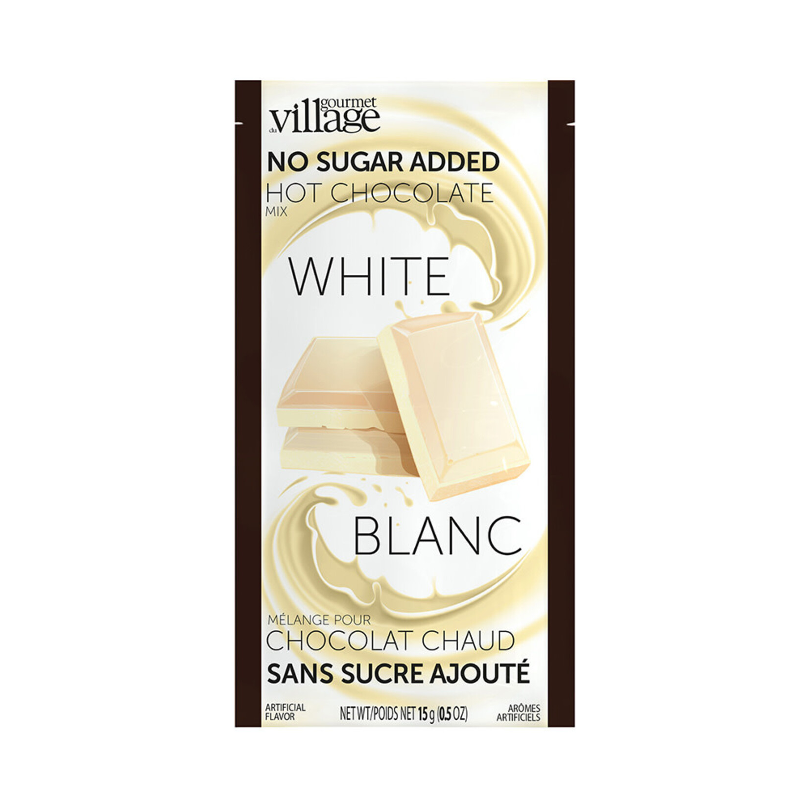 Mini Hot Chocolate - White, No sugar Drink Mix