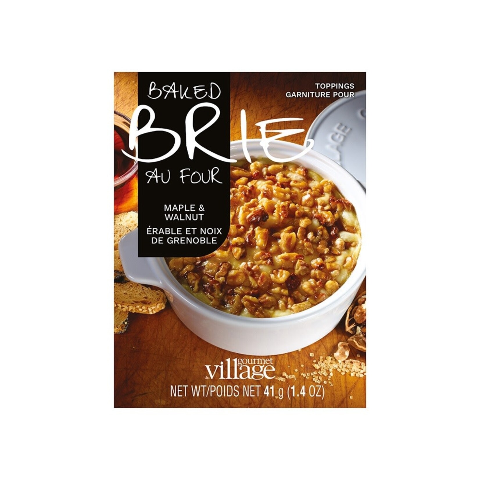 Brie Topping Maple Walnut