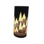 Black / Gold LED Light - Large