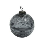Grey Ornament Jar 4 inch