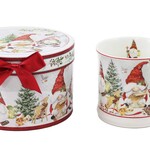 WHITE MUG/GIFT BOXGNOMES