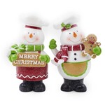 Snowman w/Sigh or Snowman w/Gingerbread