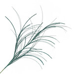 SPRAY GRASS 36" EMERALD GREEN GLITTER GRASS