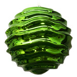 BALL 300MM /12" SHINY GREEN WAVE PATTERN