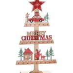 Stacked Christmas Tree Decor w/Sentiment