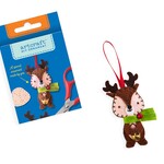 DIY Felt Ornament Kit - Christmas Reindeer
