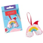 DIY Felt Ornament Kit - Christmas Rainbow