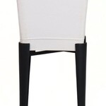 10" White Tub on Black Metal Stand