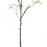 25" Hypericum Berries Spray Pick - CREAM