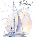 Gretting Cards - Happy Birthday Smooth Sailing