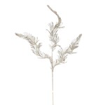 35" Glitter Fern Leaf Pick