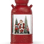 LED Santa Water Globe