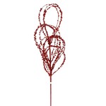 27.5" Red Bead Loop Pick