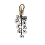 8.5" Silver Bell Ornament