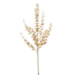 21" Gold Metallic Eucalyptus Pick