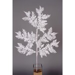 19" White Cedar Glitter Pick