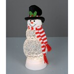 12" LED Snowman