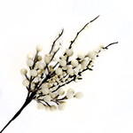 SPRAY BERRIES 12"H WHITE