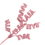 SPRAY CURLS RIBBON 20" X 6 ROSE GOLD GLTR