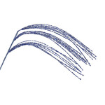 SPRAY GRASS HANGING 43.5" STEEL BLUE GLITTER