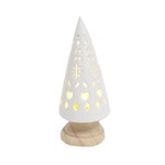 LED White Tree wood/Ceramic