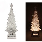 LED Christmas Tree Silver Base