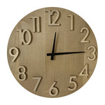 Raised Number Clock
