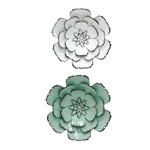 Metal  Flowers 2Asst.