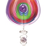Wind Spinner - Small Paradise Teardrop w/Crystal Twister