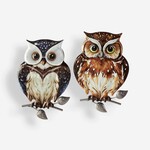 Majestic Owl Wall Decor, 2 Asst.