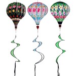 Floral Hot Air Balloon Spinner -  3Asst.