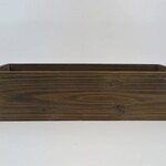 Rustic Finish Wooden Box   15X4.5"