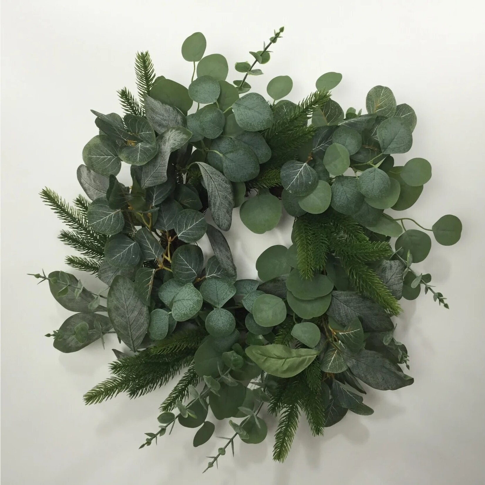 Mixed Greens Wreath - 20" D